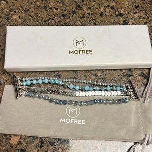 Mofree watch band box bag new silver